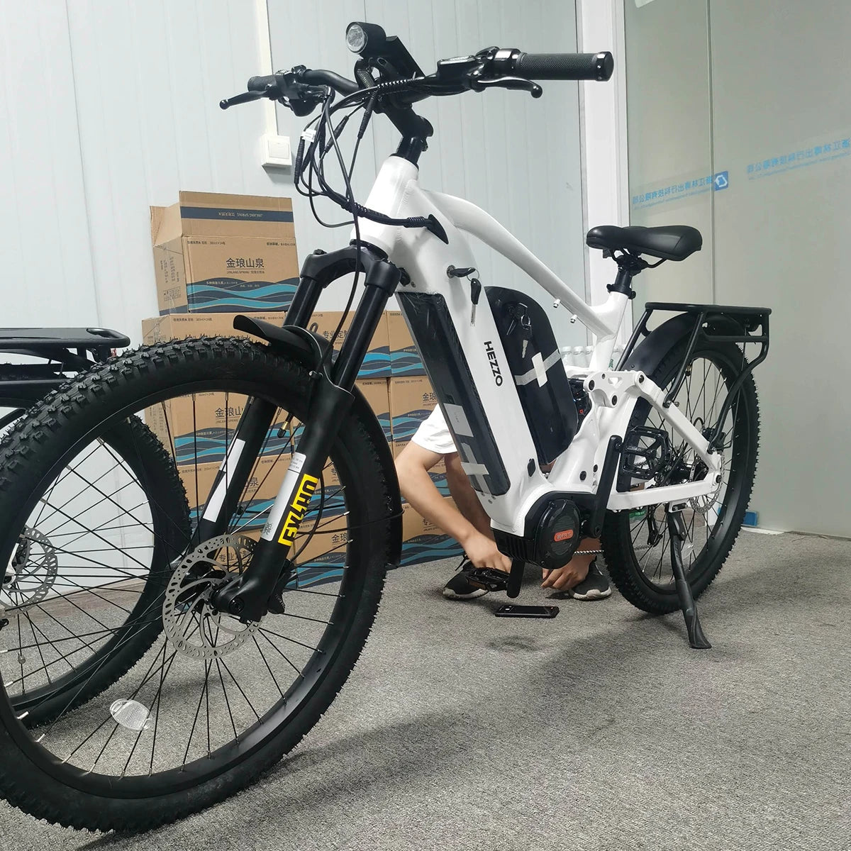 HEZZO 52V 1000w Electric Bike