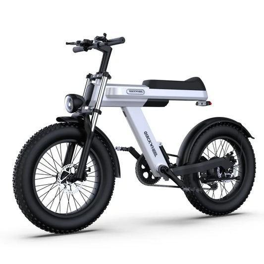 Quickwheel C9 20 Inch Bluetooth Big Tyre Mini Electric Bike