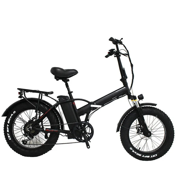 Long Range Dual Battery 20" Fat Tire Electric Bike