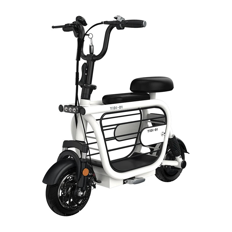 Lithium Battery Two Seat Folding Electric Bike