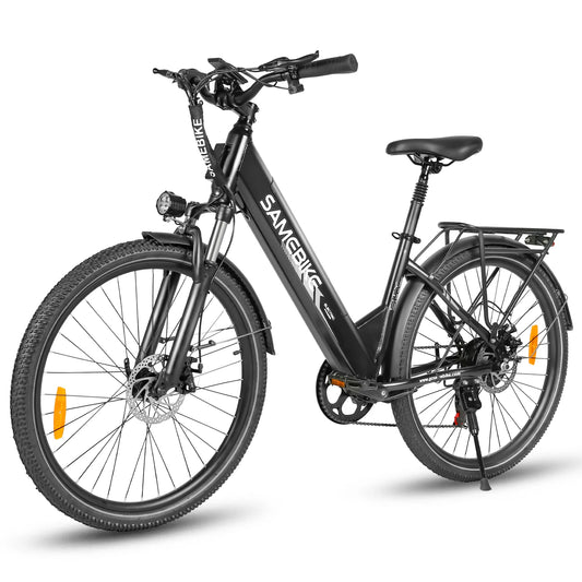Carbon Steel Frame Women Electric Bike