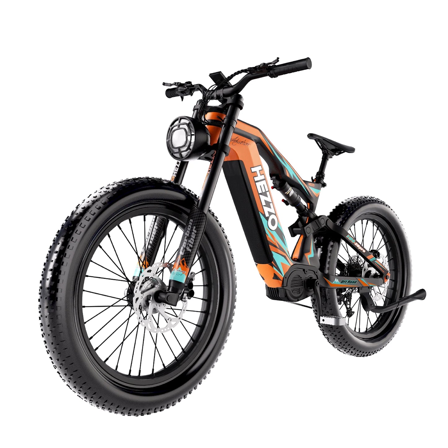 HEZZO-52V 1000W 21Ah Fat Tire Electric Bike