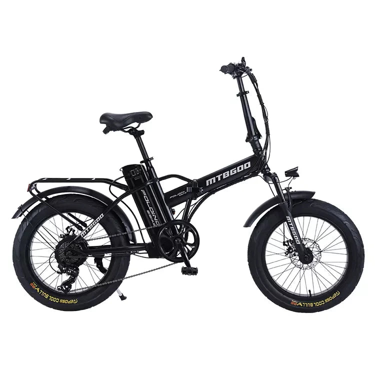 Long Range Dual Battery 20" Fat Tire Electric Bike