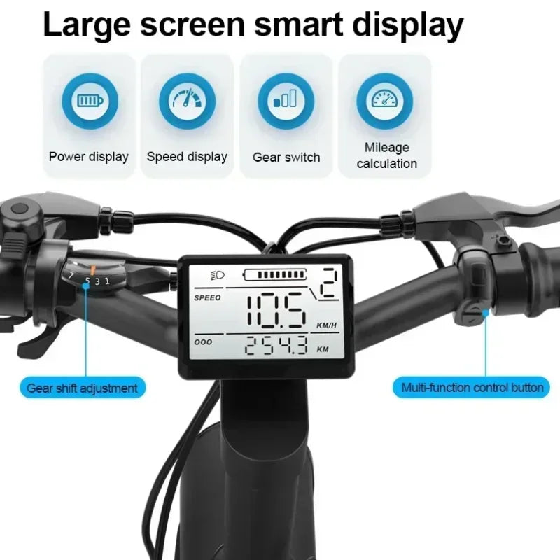 Q3 PLUS 48v 750w 13ah 20 Inch Fat Electric Bike