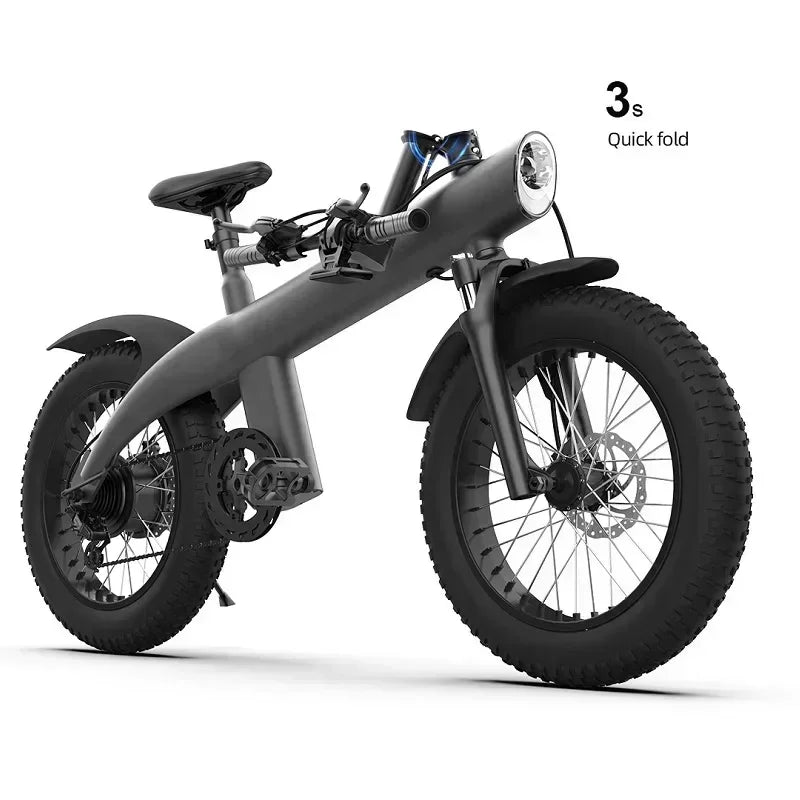 Q3 PLUS 48v 750w 13ah 20 Inch Fat Electric Bike