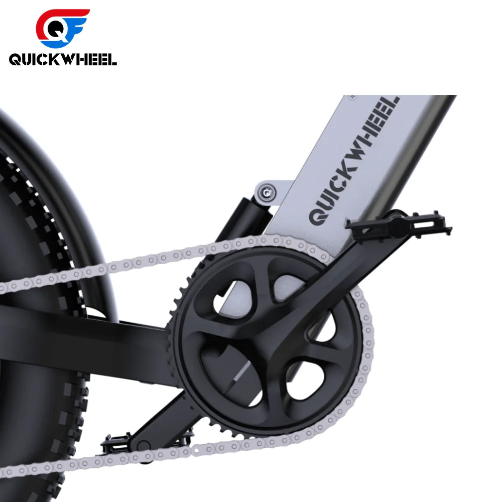 Quickwheel C9 20 Inch Bluetooth Big Tyre Mini Electric Bike