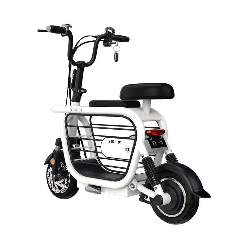 Lithium Battery Two Seat Folding Electric Bike